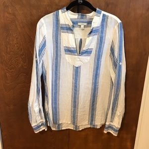 JCrew Linen popover tunic